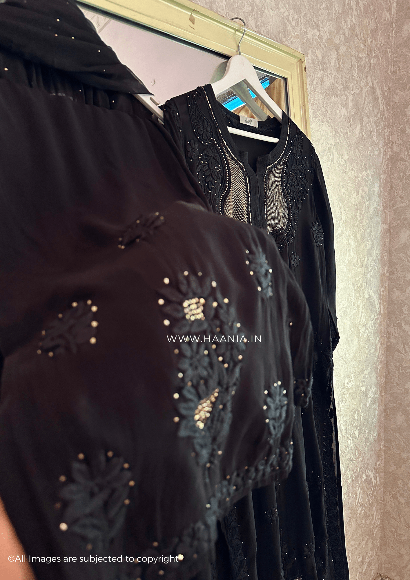 Nurul Kasab Jaal Chikankari Viscose Suit Set