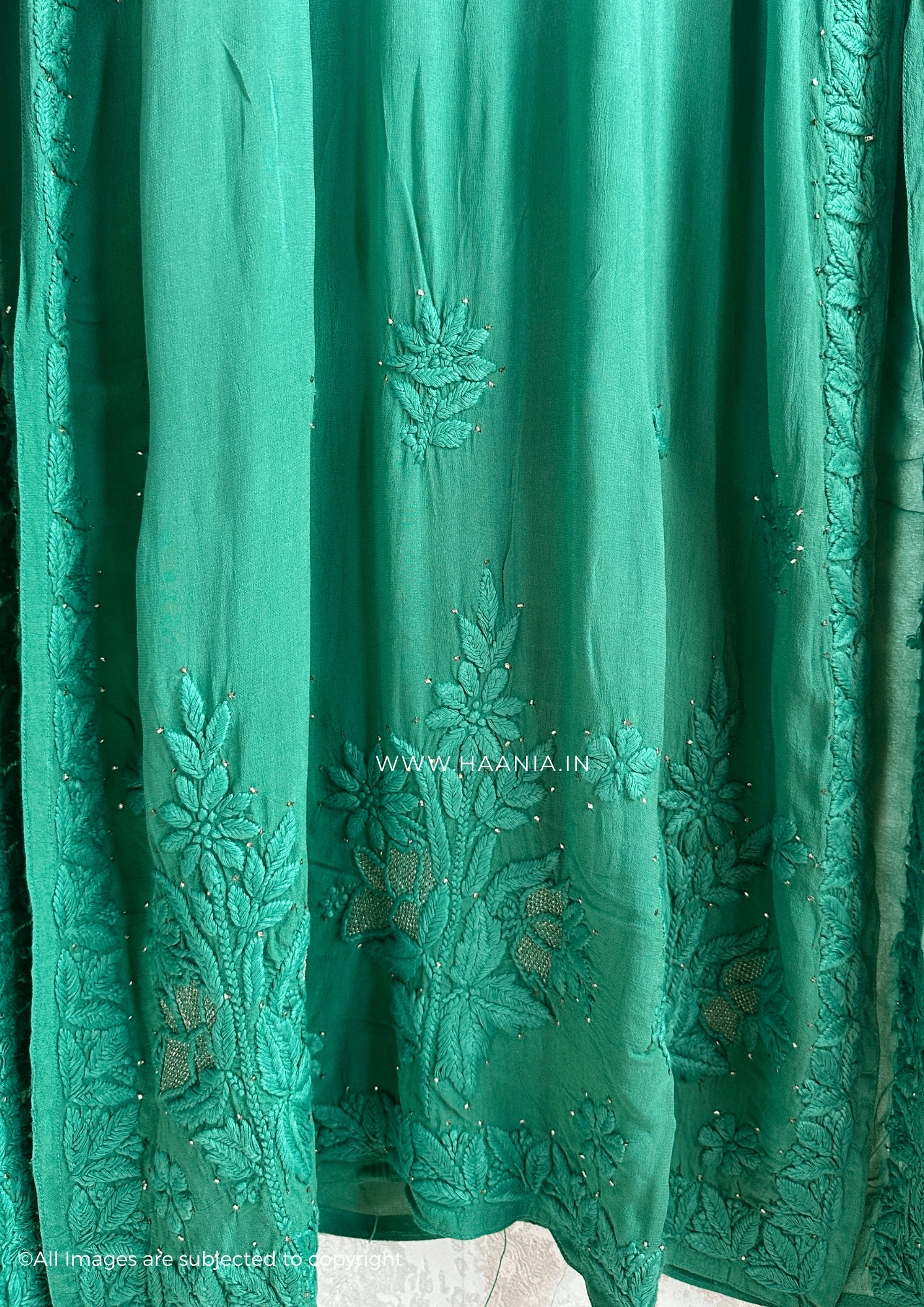 Nurul Kasab Jaal Chikankari Viscose Suit Set