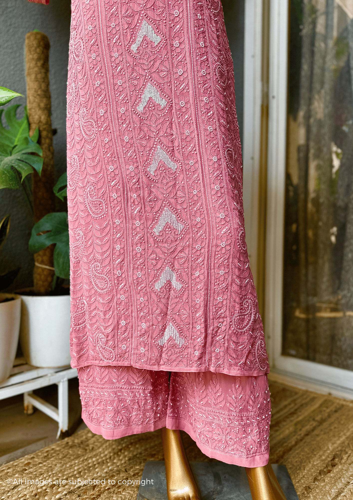 Noor Handcrafted Chikankari Suit Set