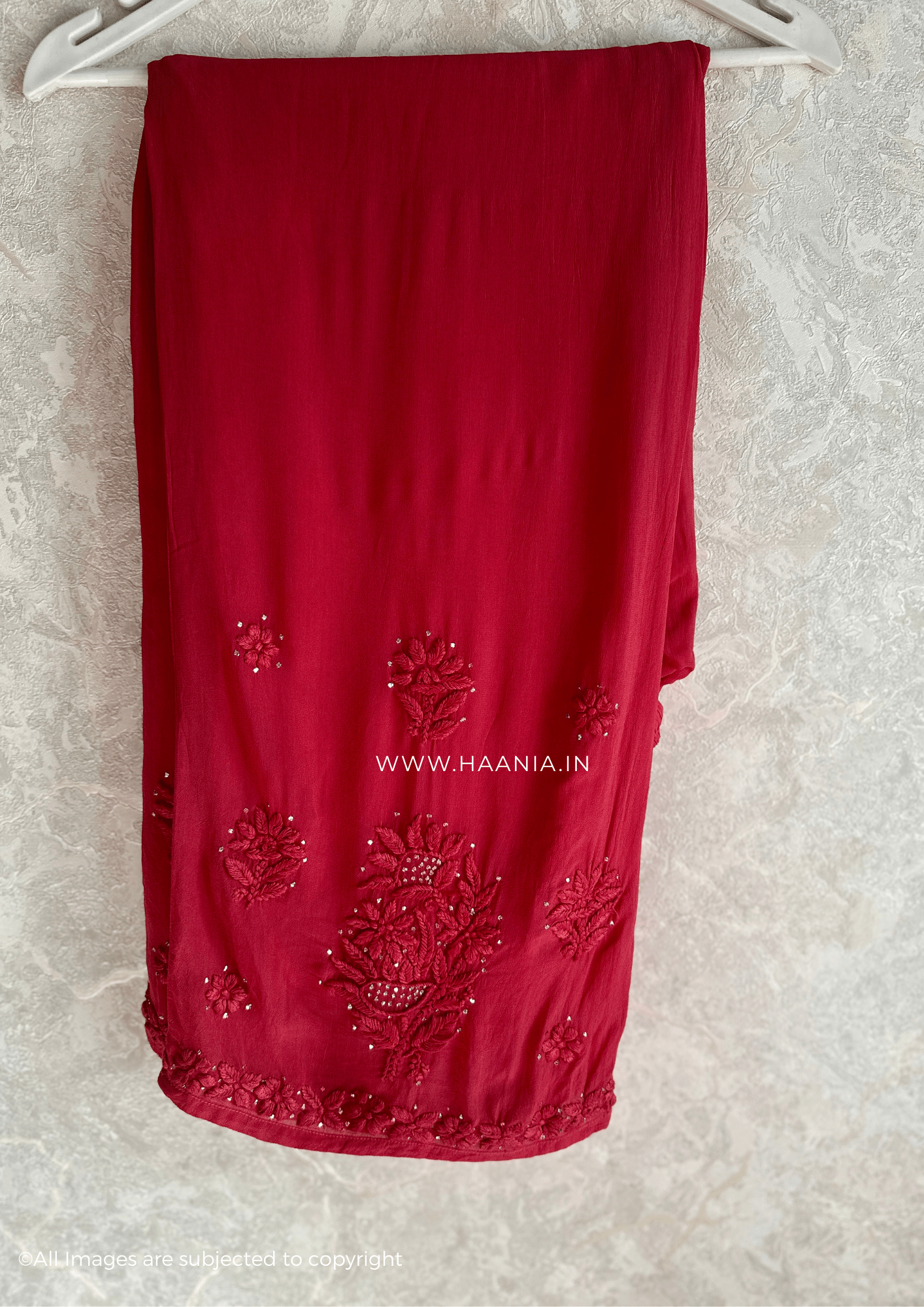Nurul Kasab Jaal Chikankari Viscose Suit Set