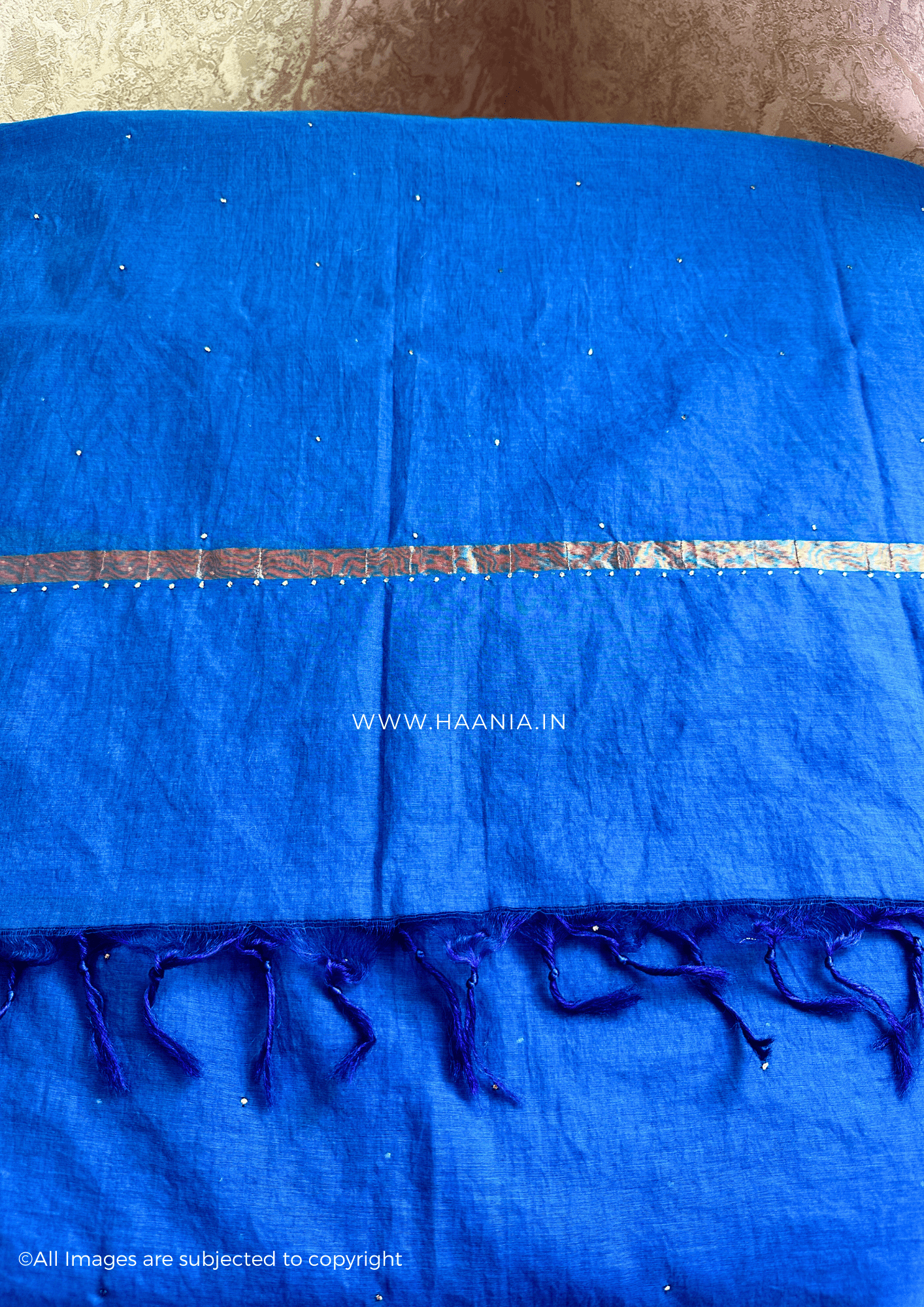 Chanderi Silk Handcrafted Chikankari Suit Set