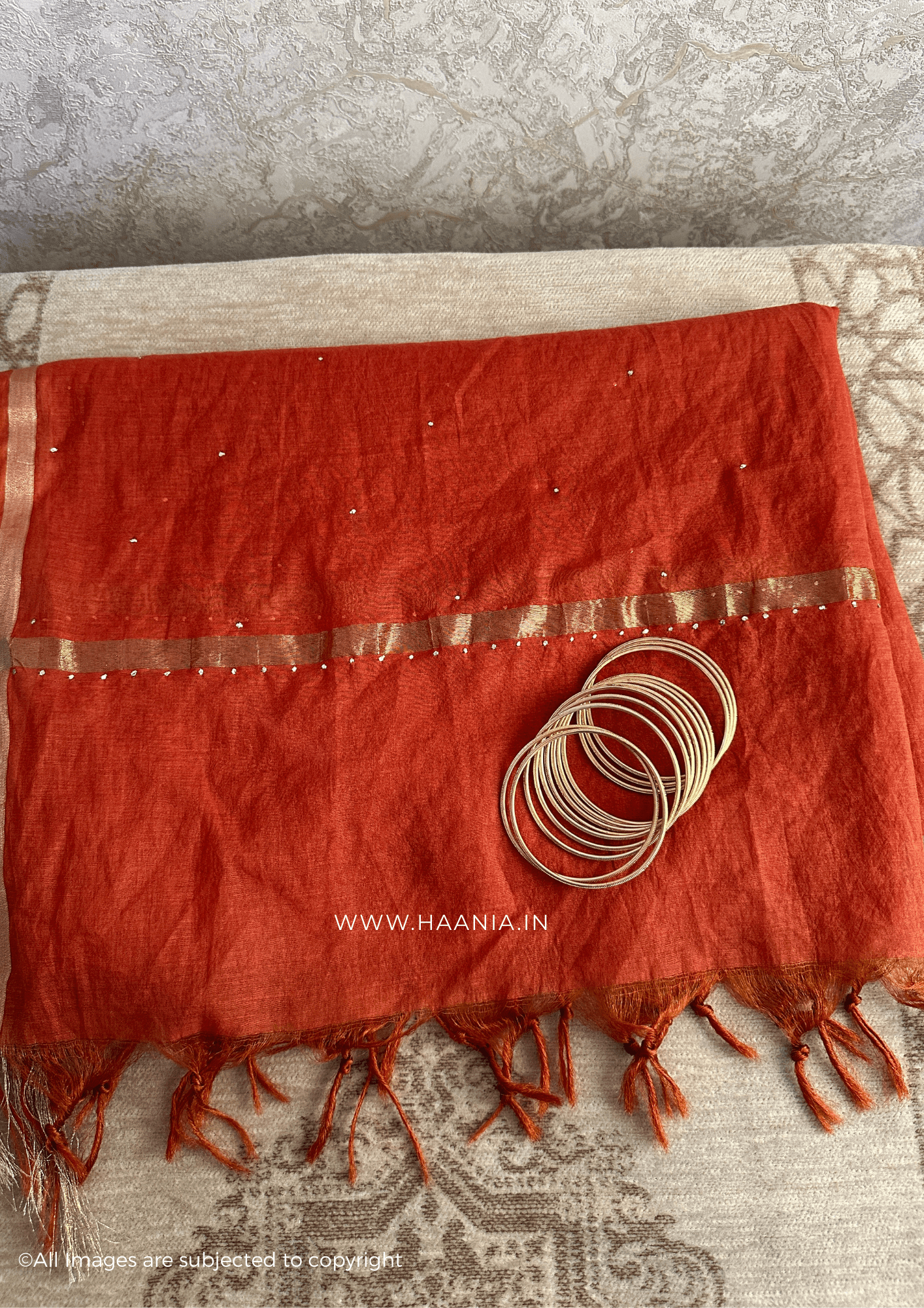 Chanderi Silk Handcrafted Chikankari Suit Set