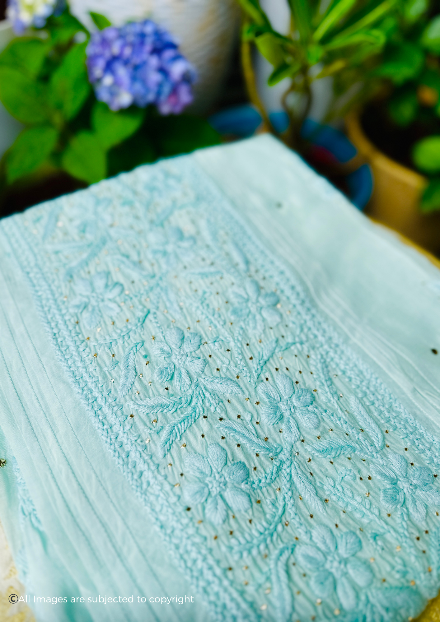 Zoya Premium Muslin Chikankari Kurti