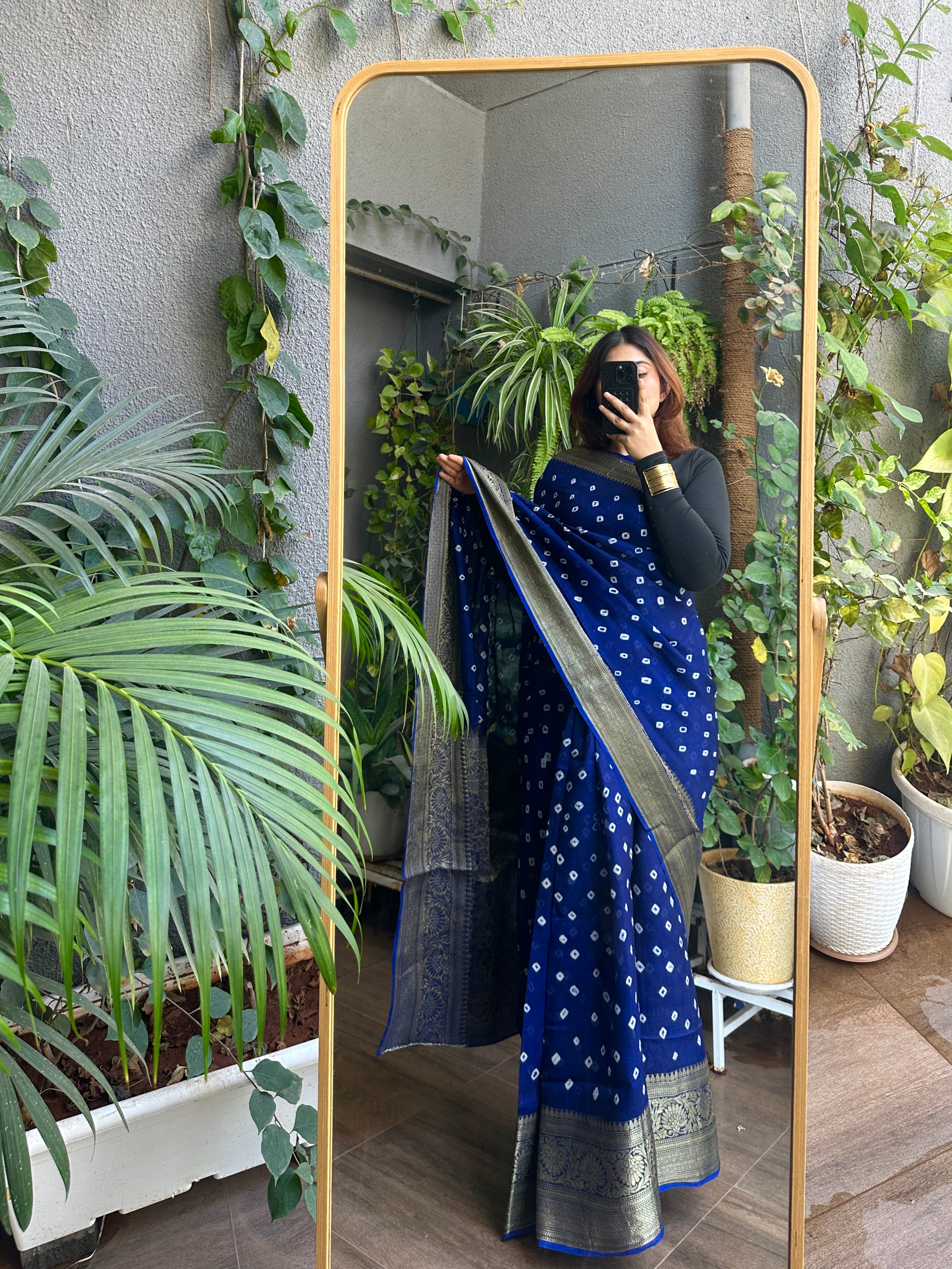 Authentic Bandhani Saree