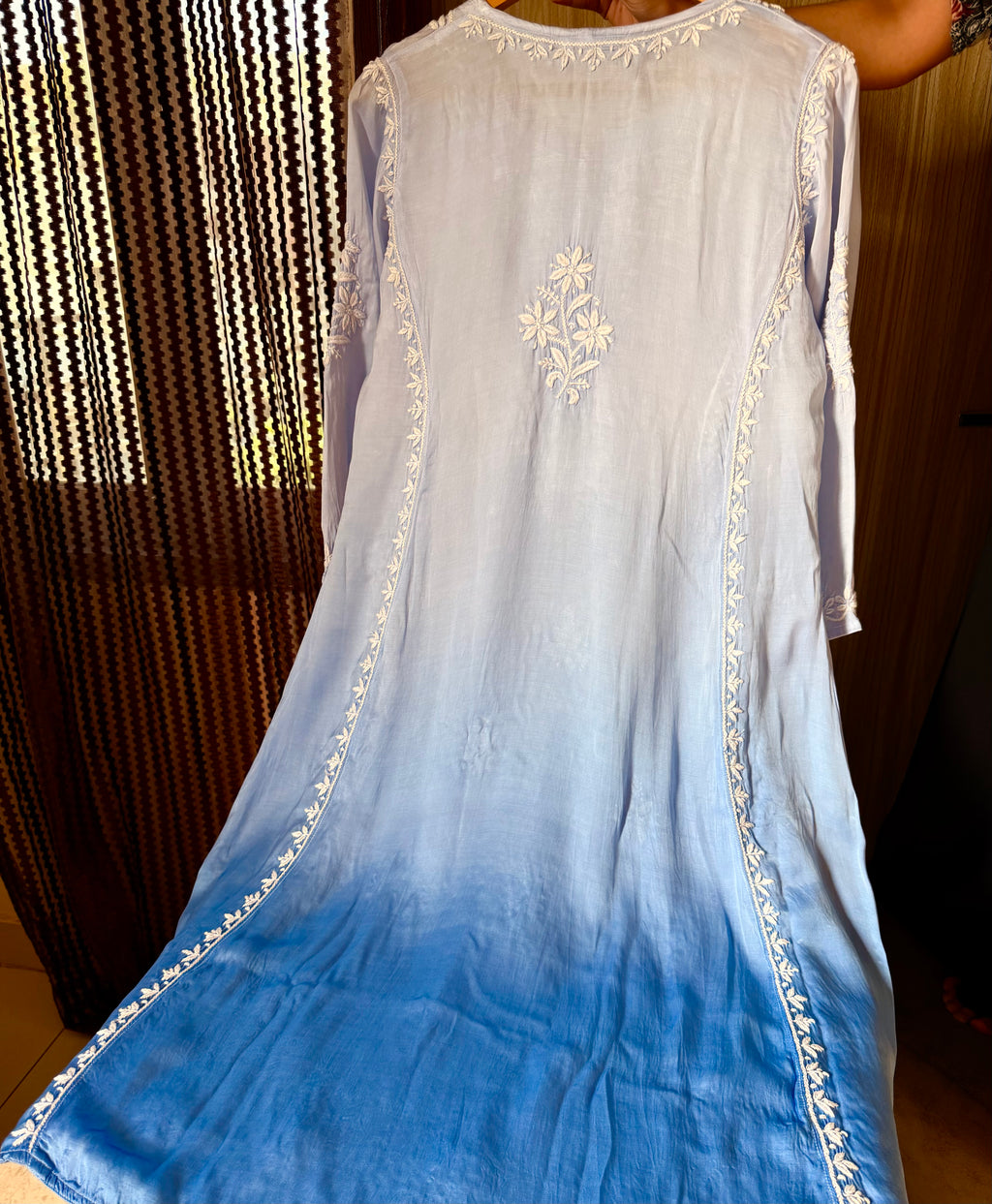 Hues of Blue Chikankari Kurta