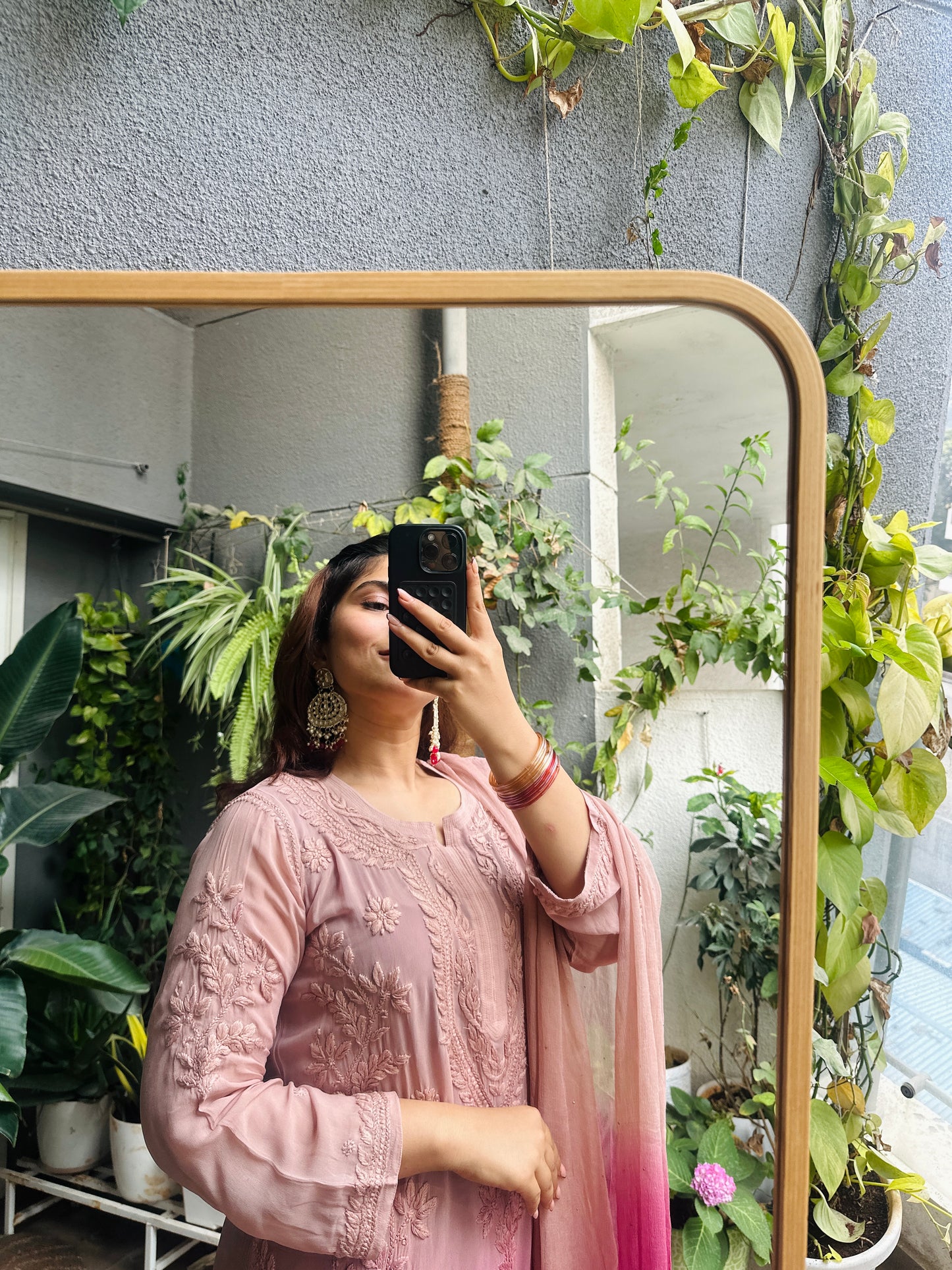 Misti Doi Chikankari 3 Piece Suit Set