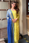 Nazar Battu Inspired Modal Silk Suit Set
