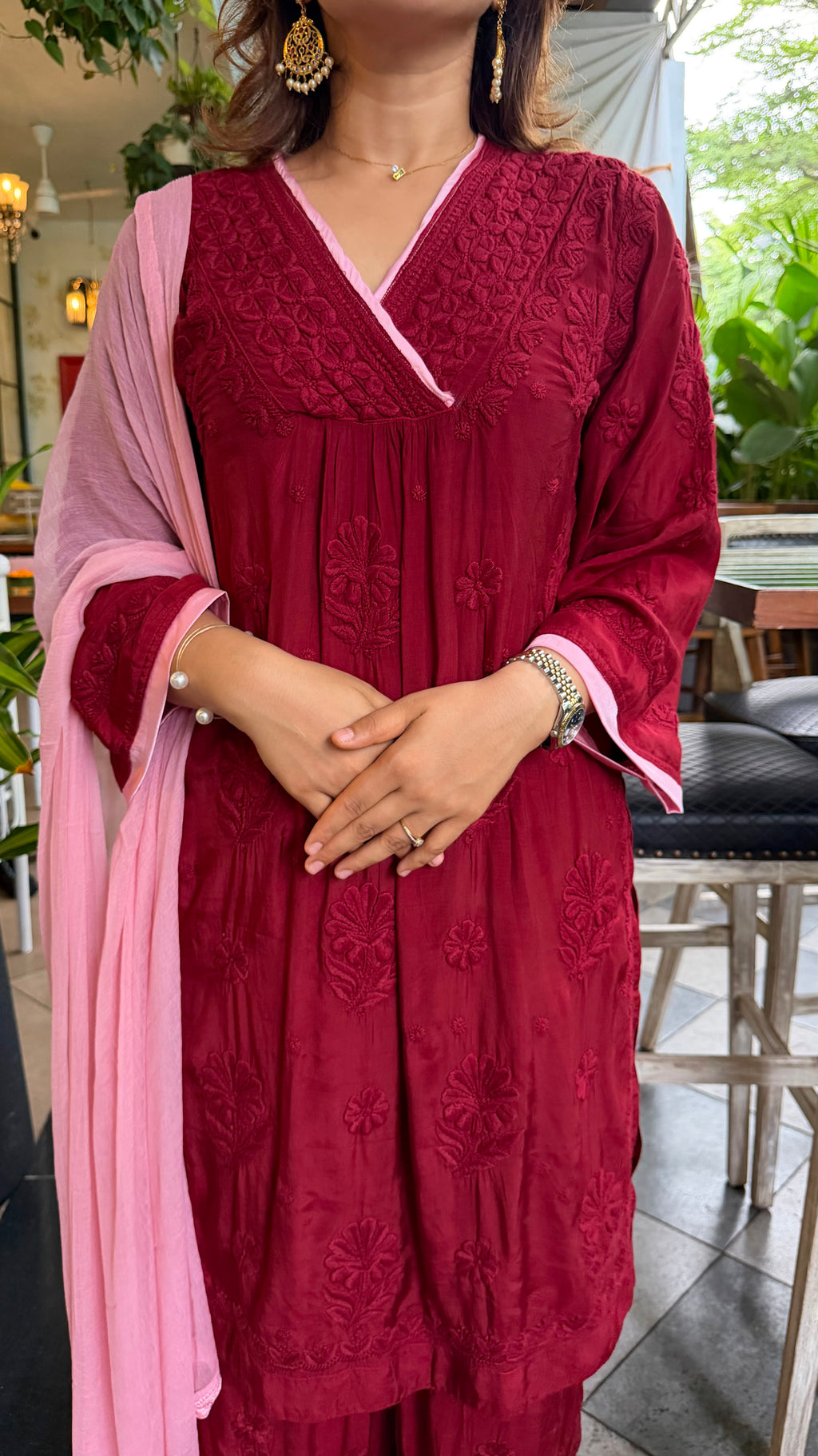 Marooned in Love Chikankari Suit Set