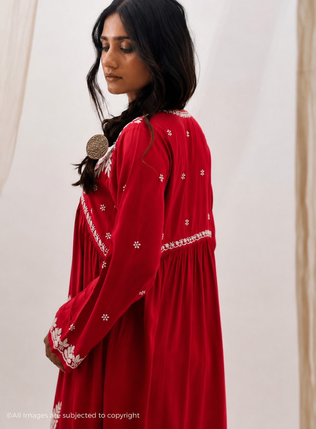 Alia Handcrafted Chikankari Suit Set