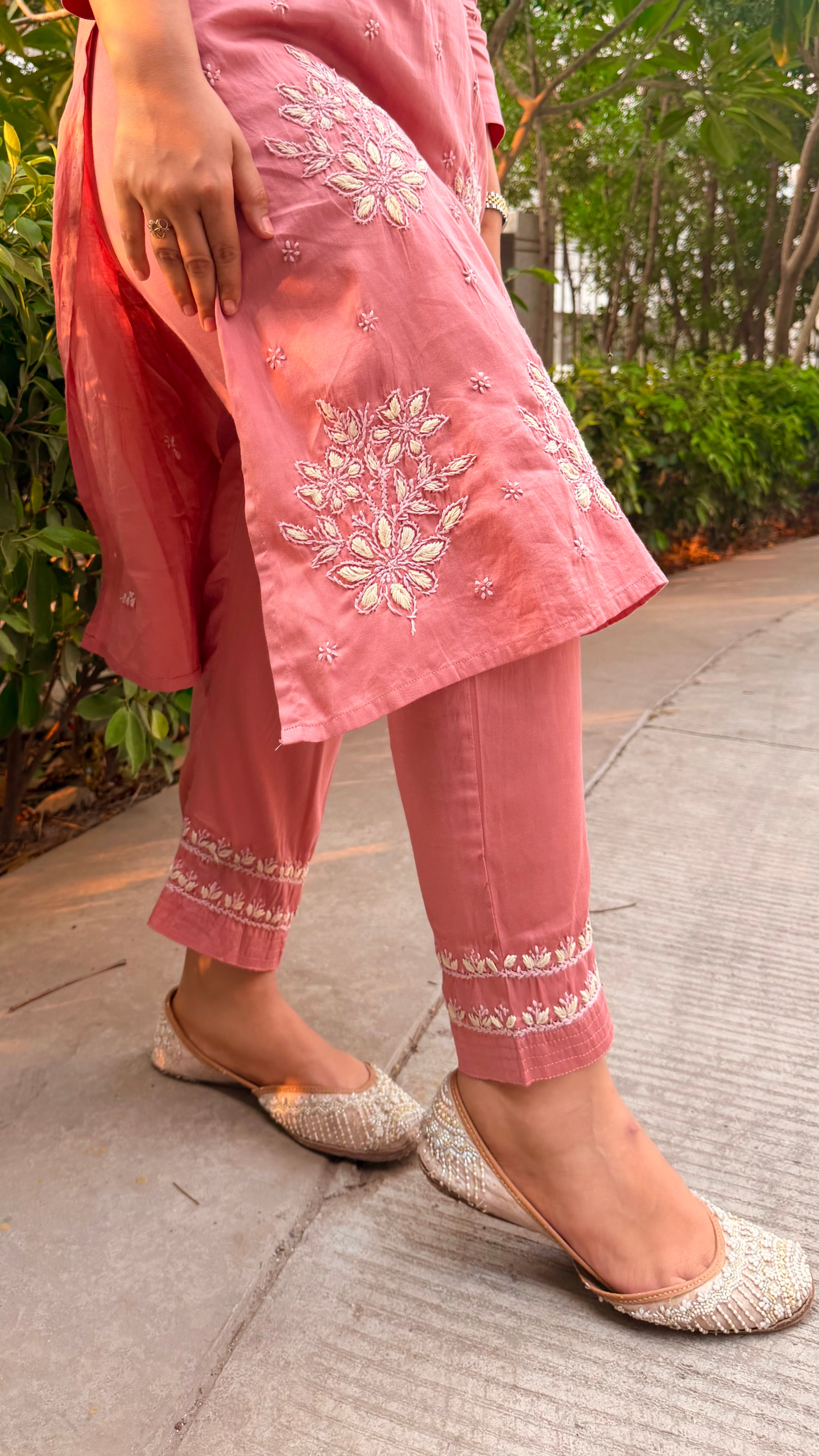 Maira Chikankari Kurta Set