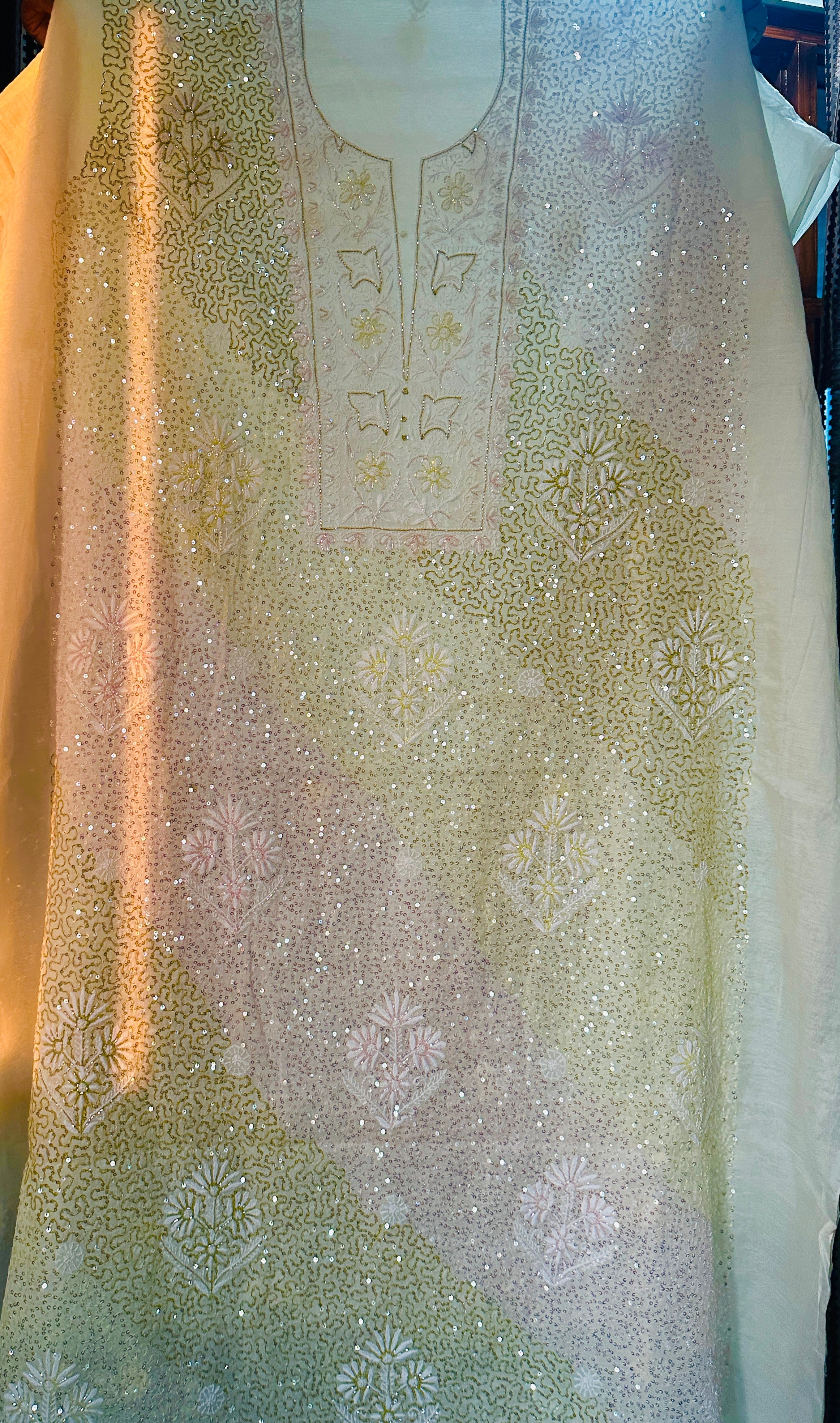 Cassata heavily embellished Chikankari Suit Set