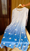 Hues of Blue Chikankari Kurta