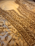 Mul chanderi Chikankari Unstitched
