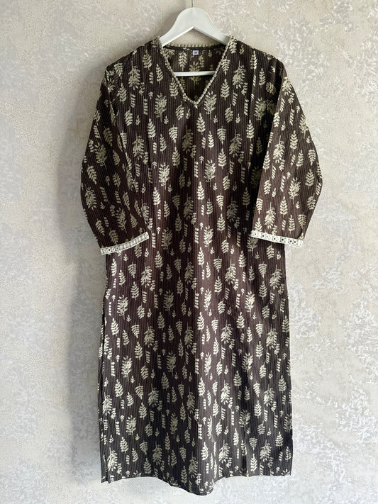 Authentic Handblock printed Jaipuri 3 piece set