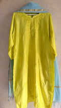 Garden Sky Chanderi Silk Suit Set