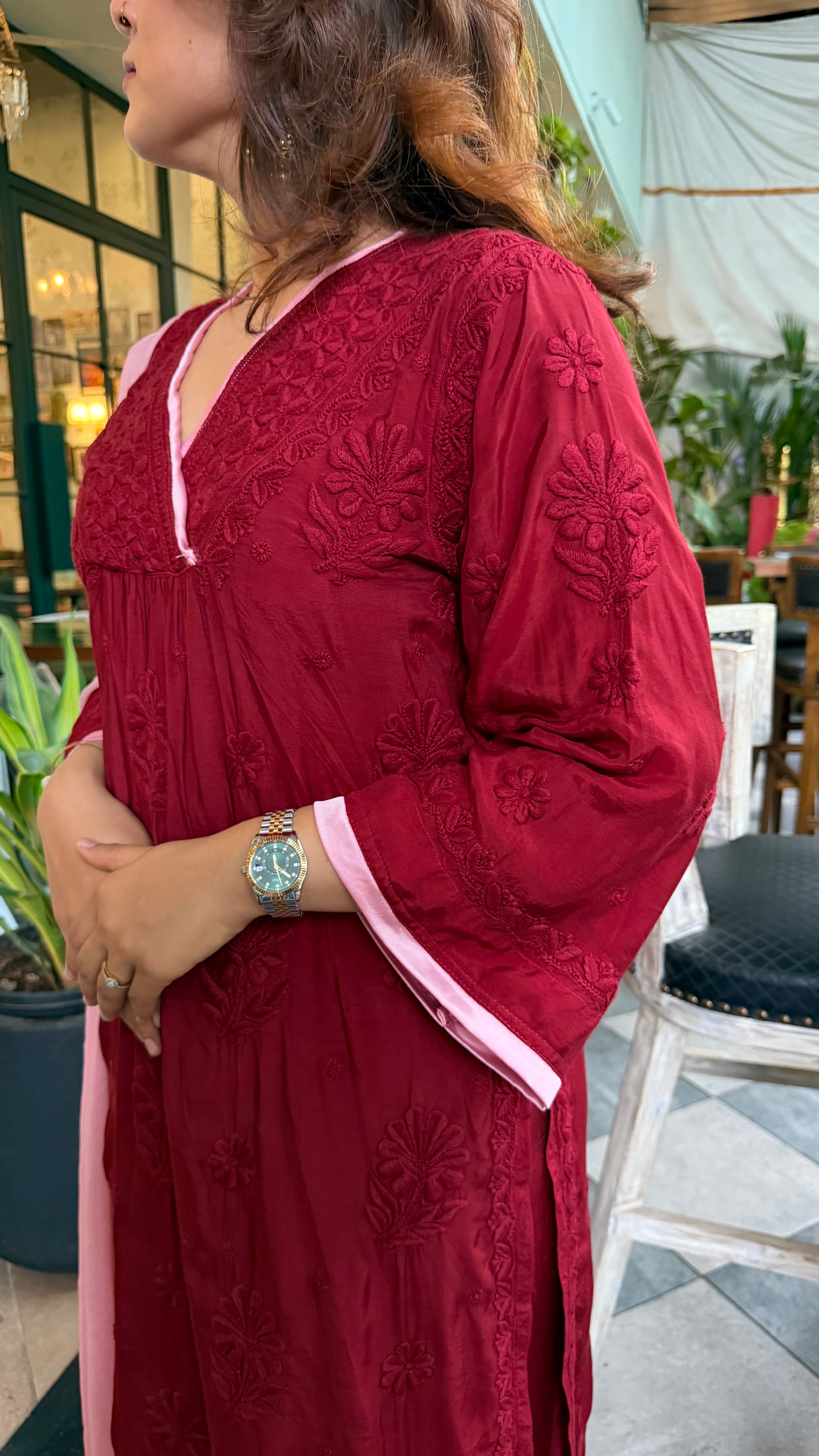 Marooned in Love Chikankari Suit Set