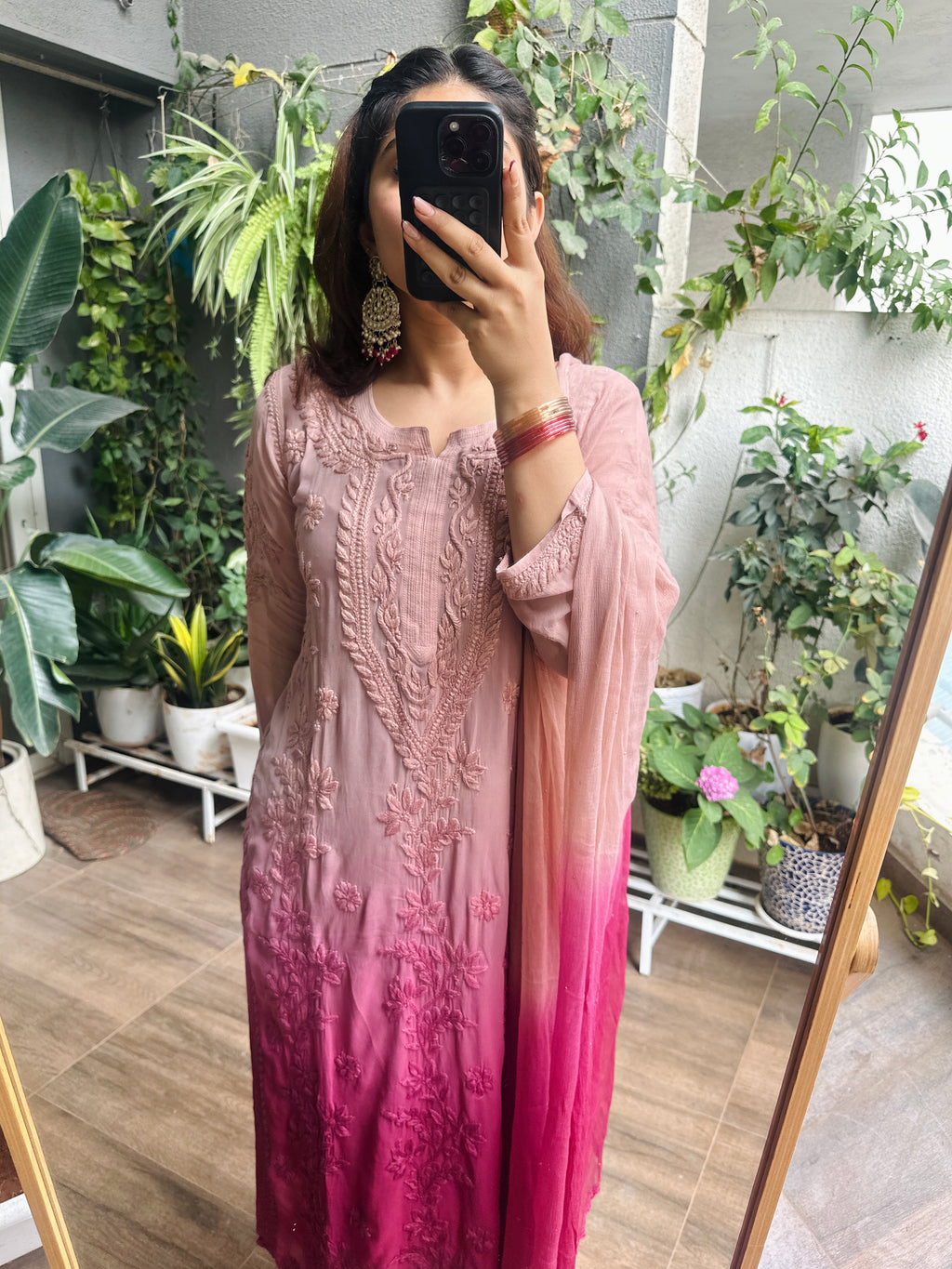 Misti Doi Chikankari 3 Piece Suit Set