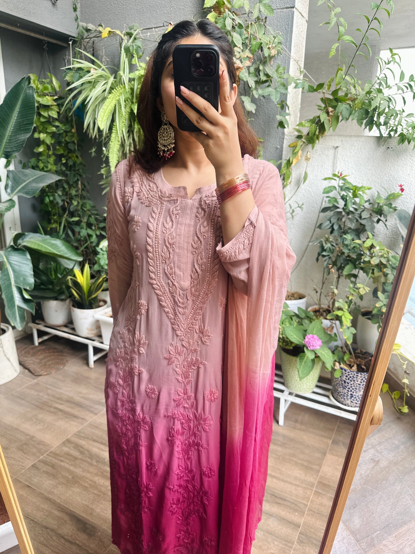 Misti Doi Chikankari 3 Piece Suit Set