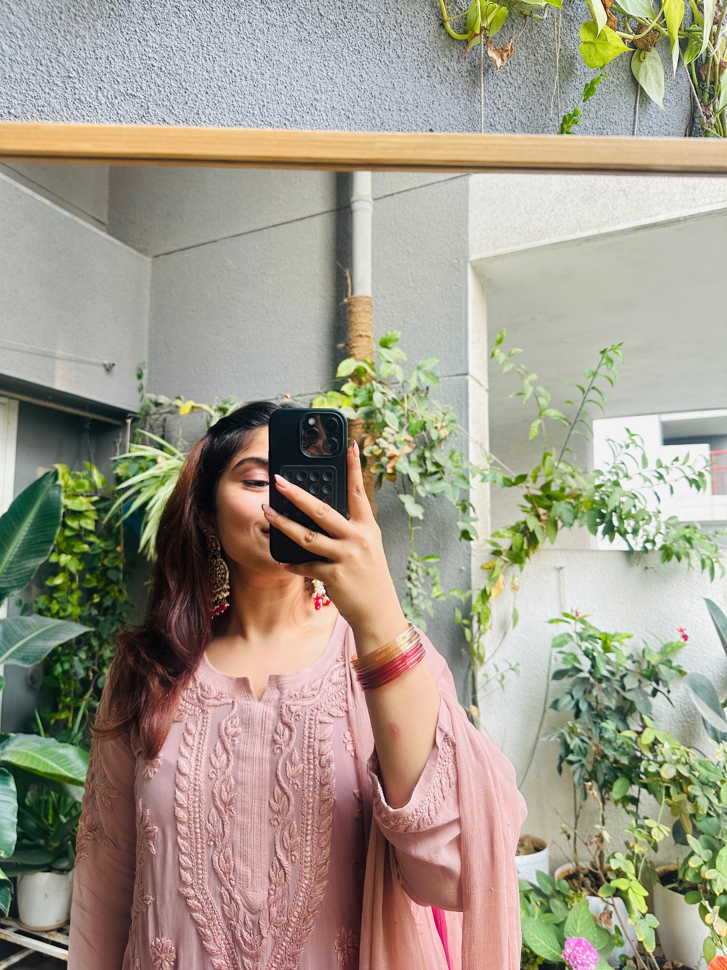 Misti Doi Chikankari 3 Piece Suit Set