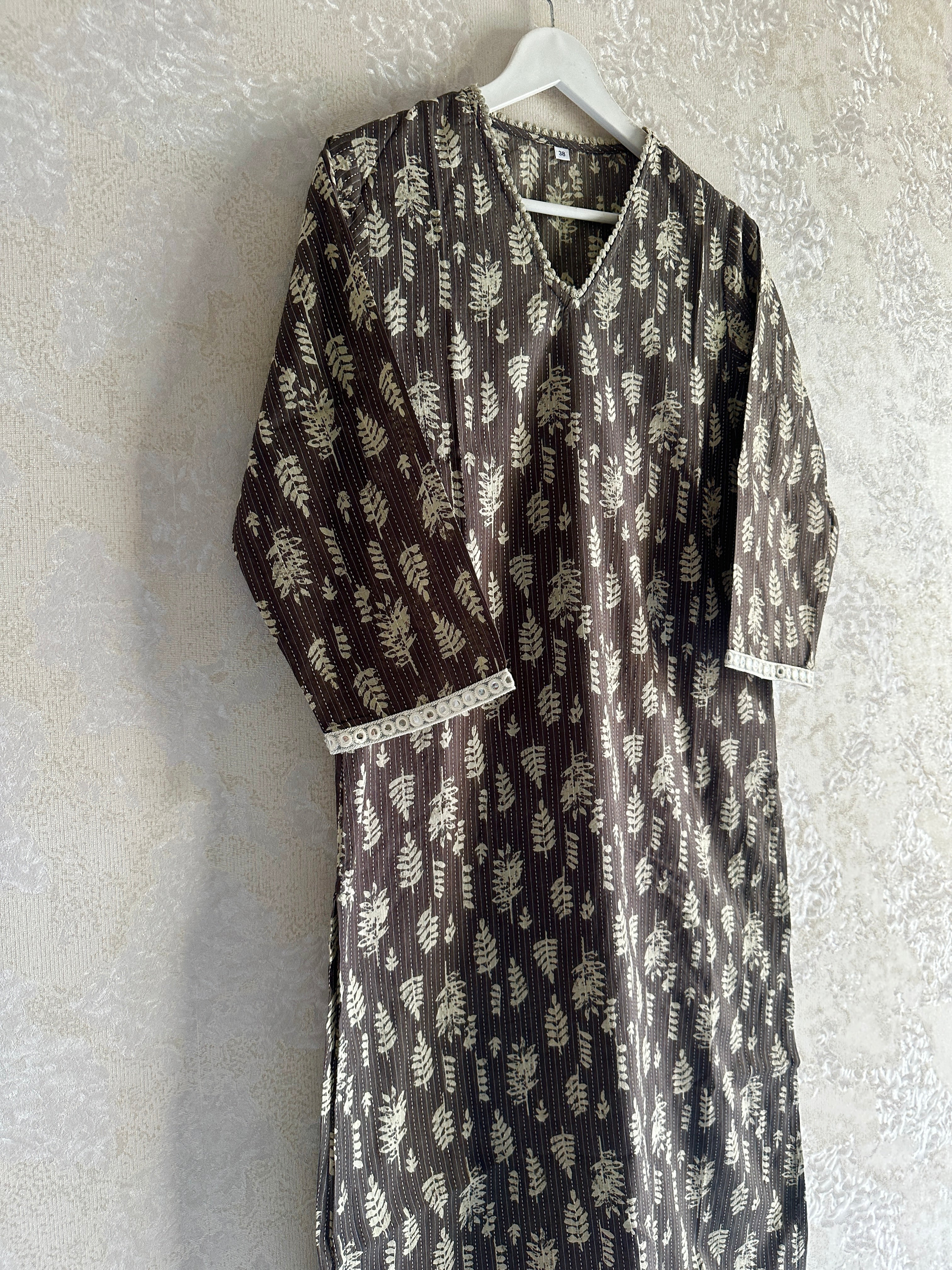 Authentic Handblock printed Jaipuri 3 piece set