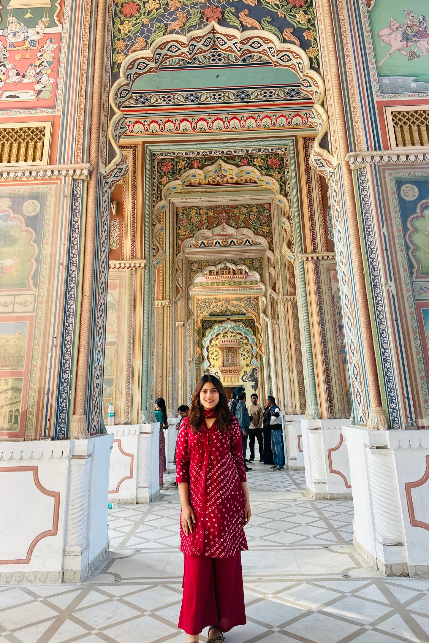 Authentic Handcrafted Bandhani Silk Co-ord set