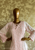 Afra Handcrafted Chikankari Modal Cotton Kurta