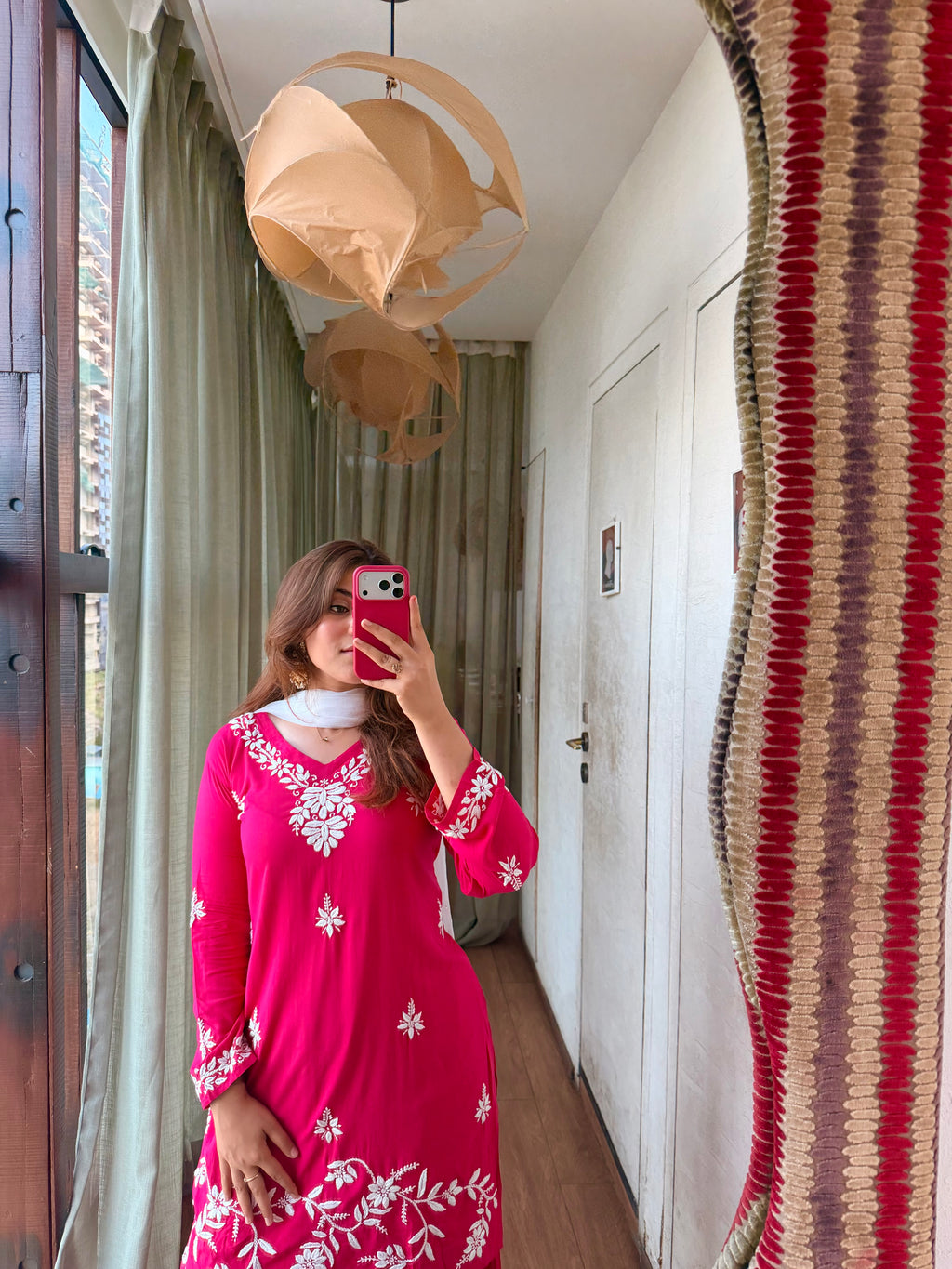 Haya Chikankari Garara set