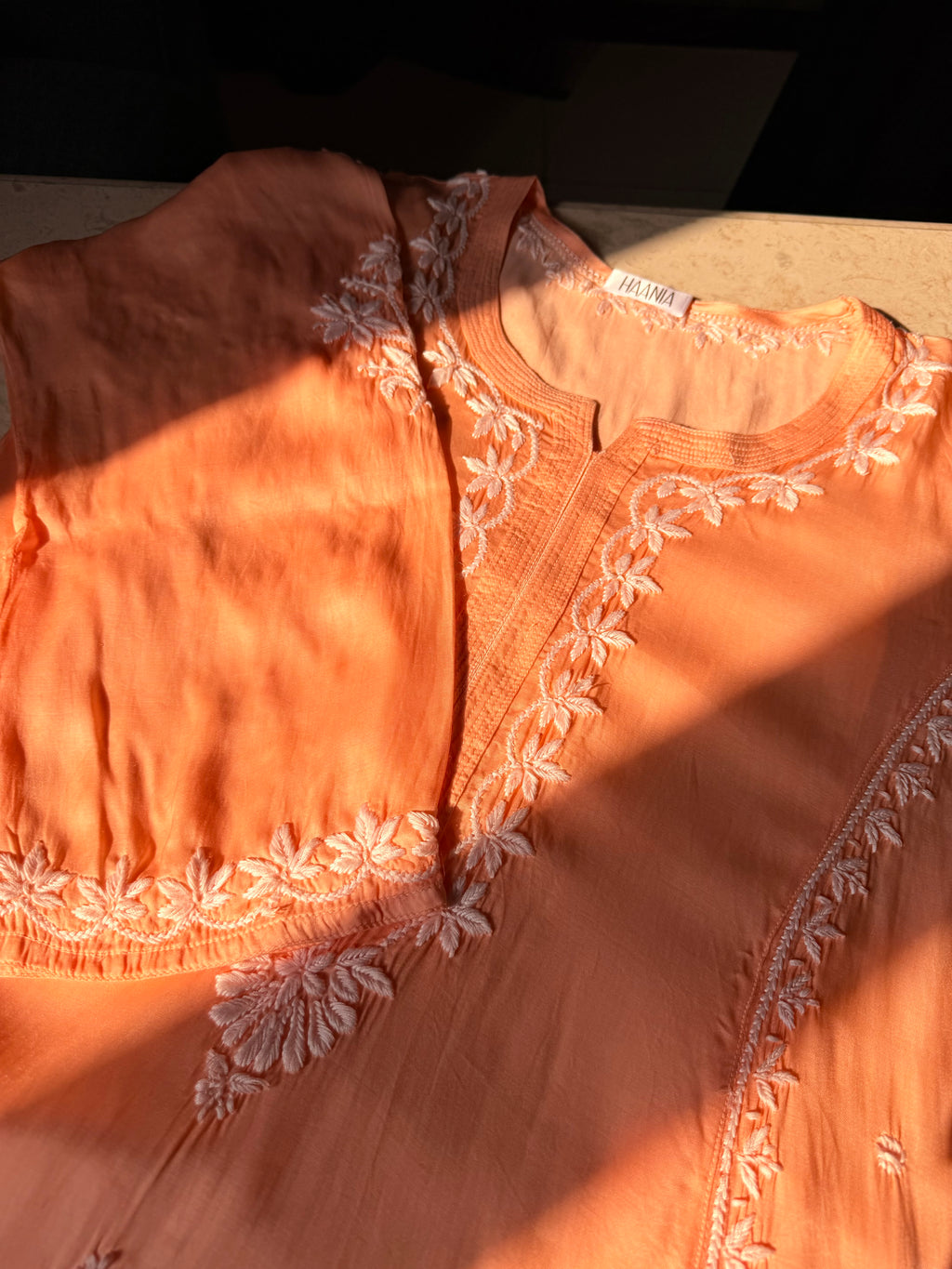 Gulkand Inspired Chikankari Kurta
