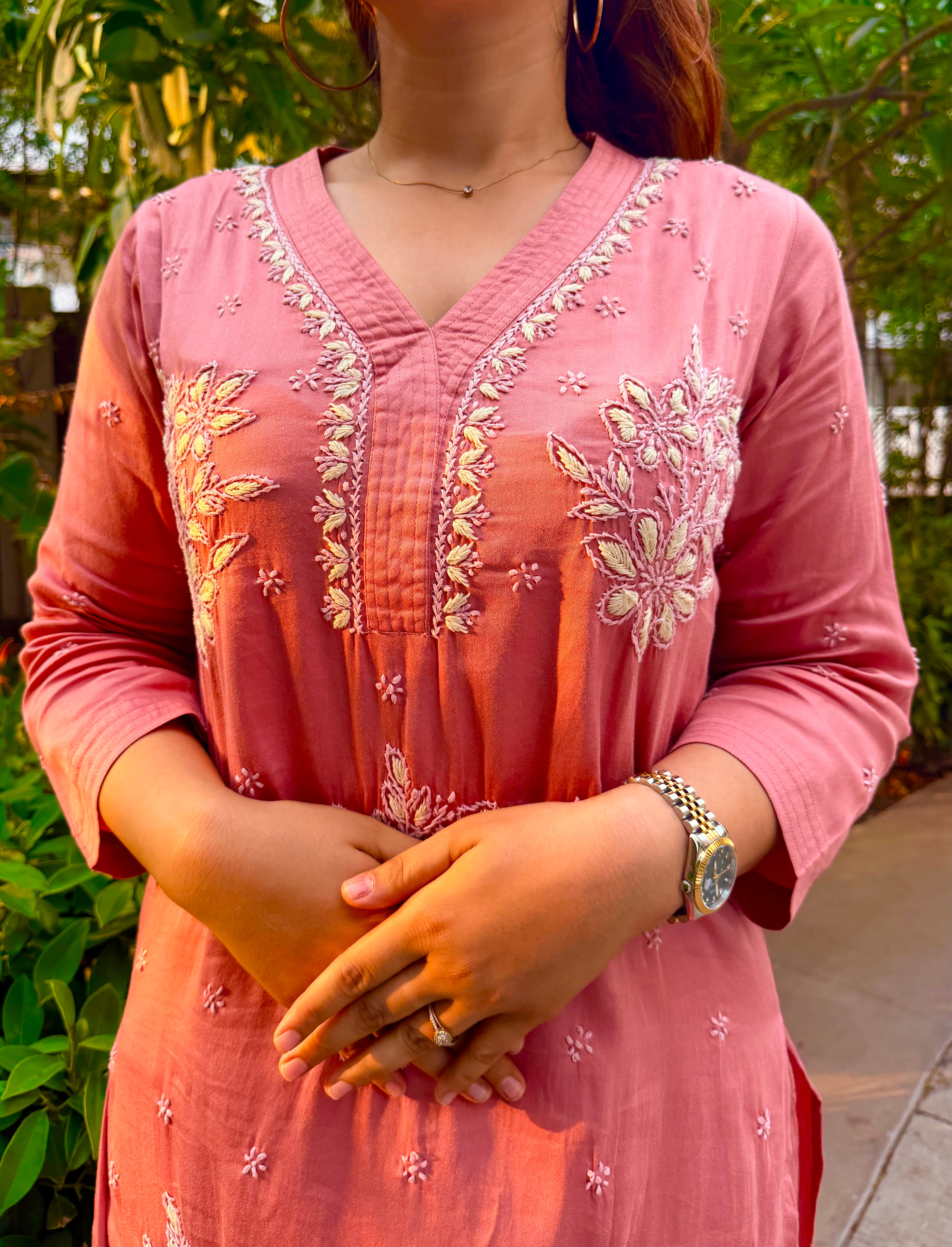 Maira Chikankari Kurta Set