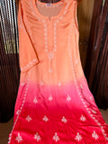 Gulkand Inspired Chikankari Kurta