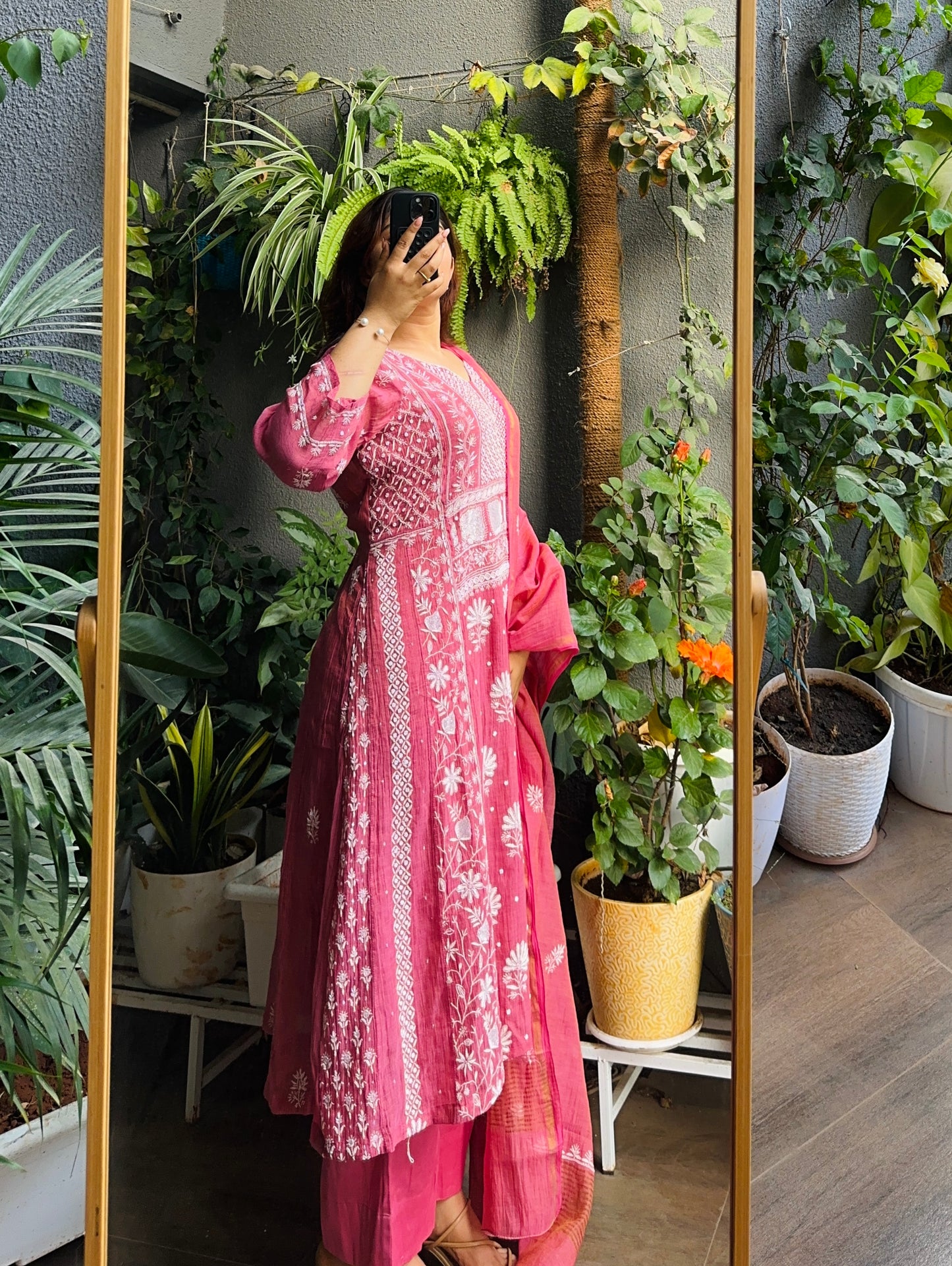 Chikankari Luxe Ready to wear suit set