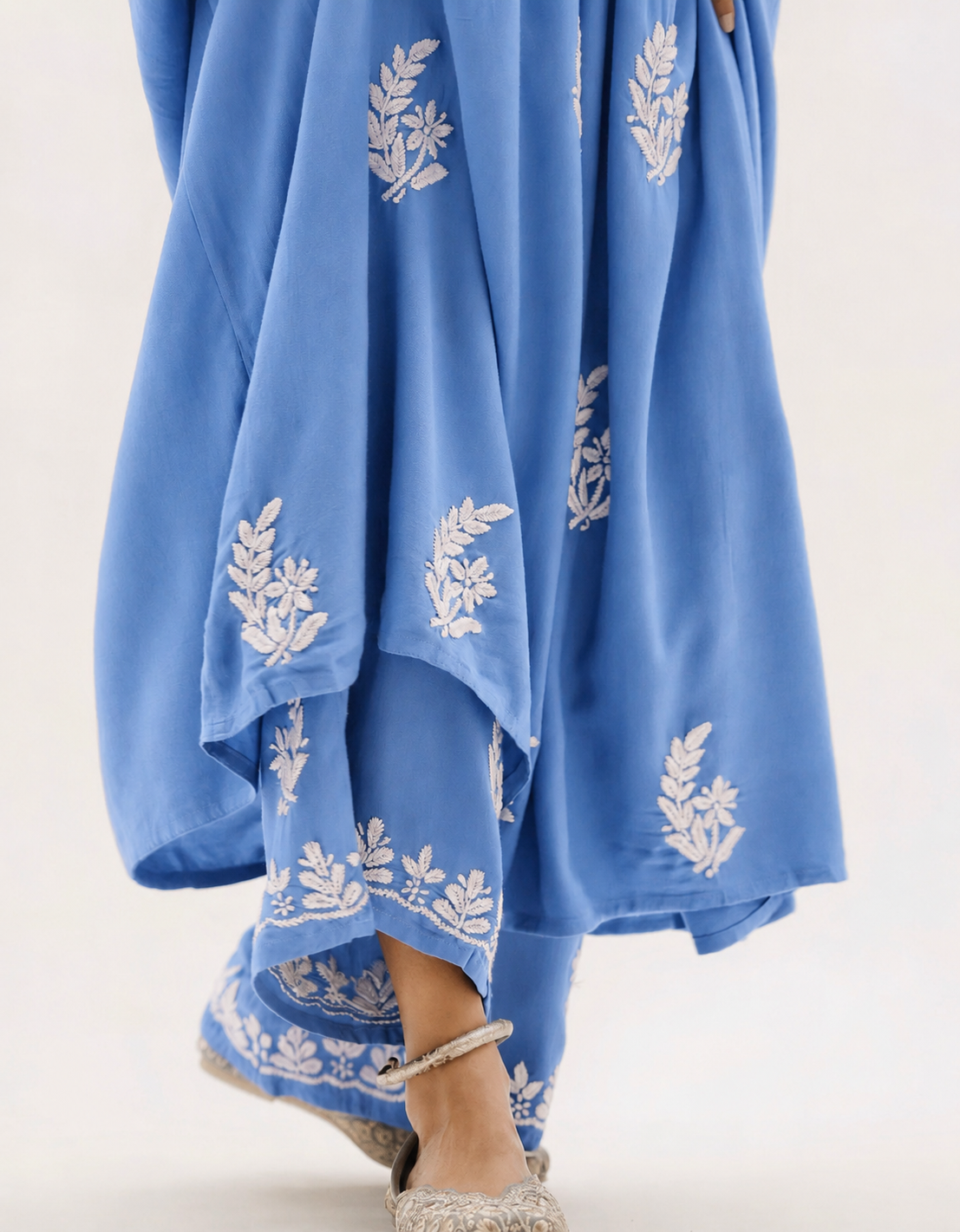 Alia Handcrafted Chikankari Suit Set