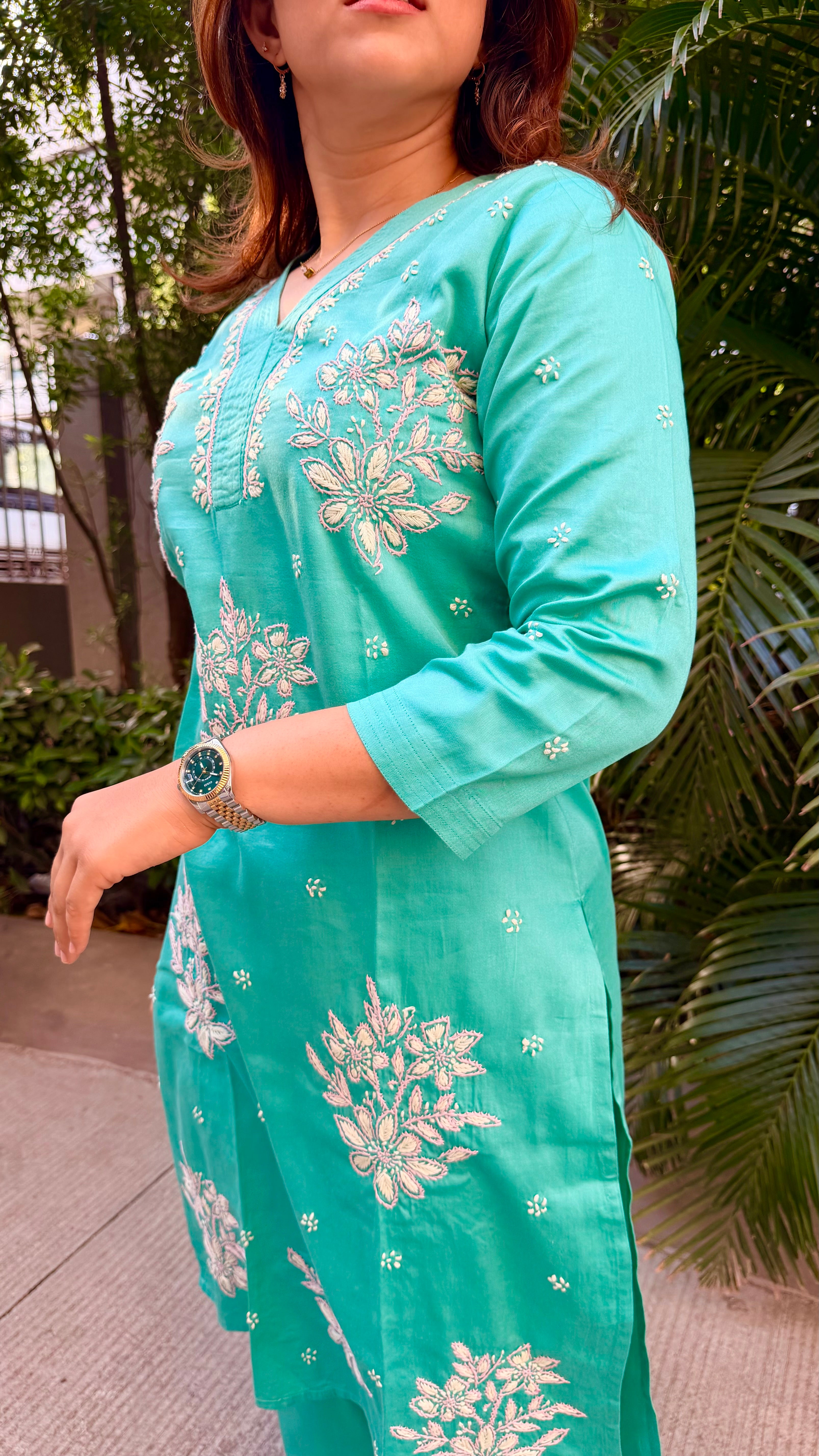 Maira Chikankari Kurta Set