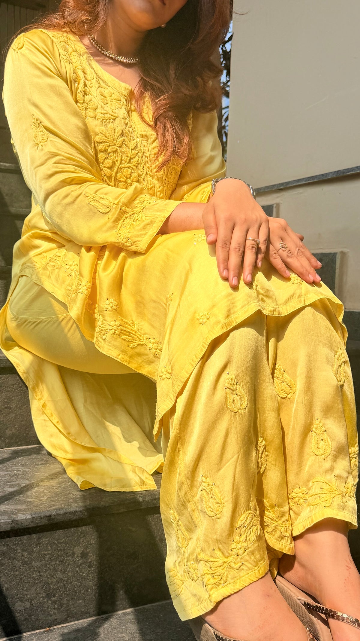 Nazar Battu Inspired Modal Silk Suit Set
