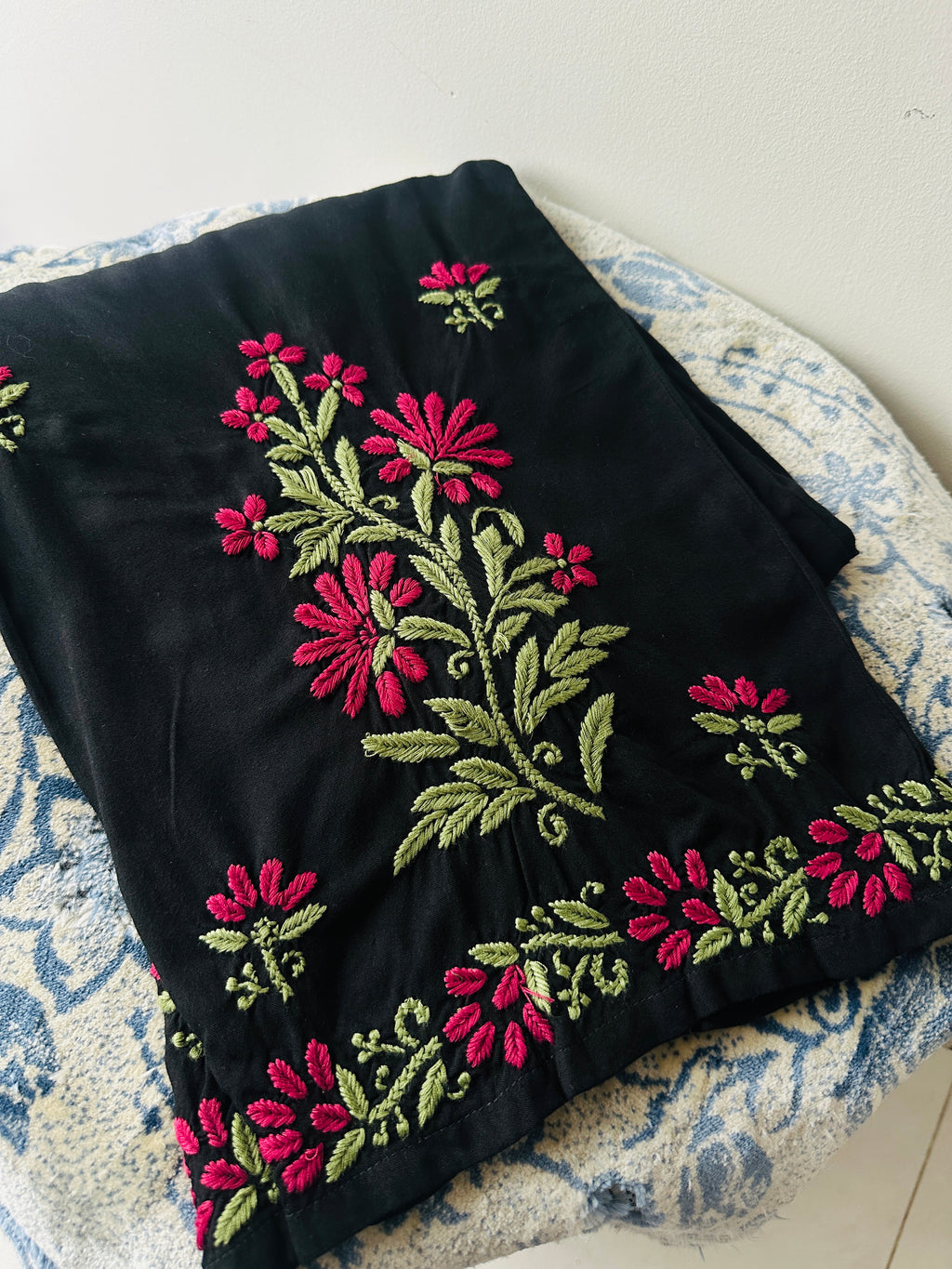 Not So Basic Black Chikankari Suit set