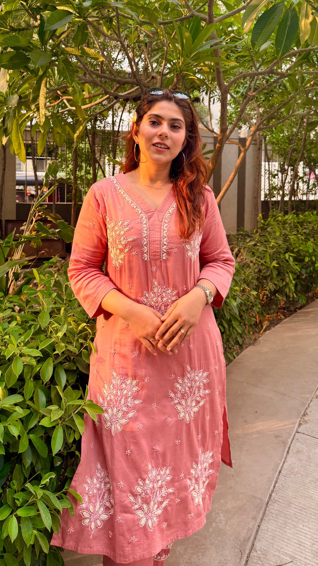 Maira Chikankari Kurta Set