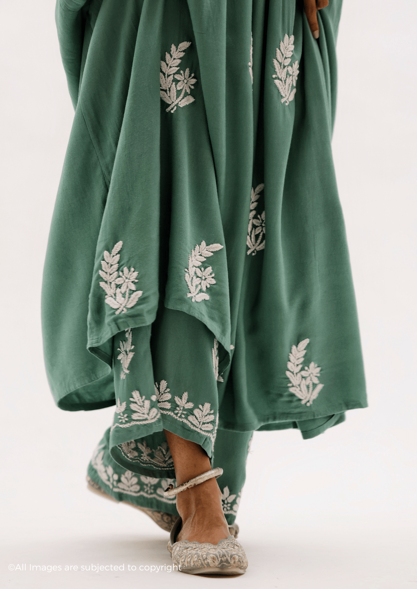 Heer Handcrafted Chikankari Suit Set