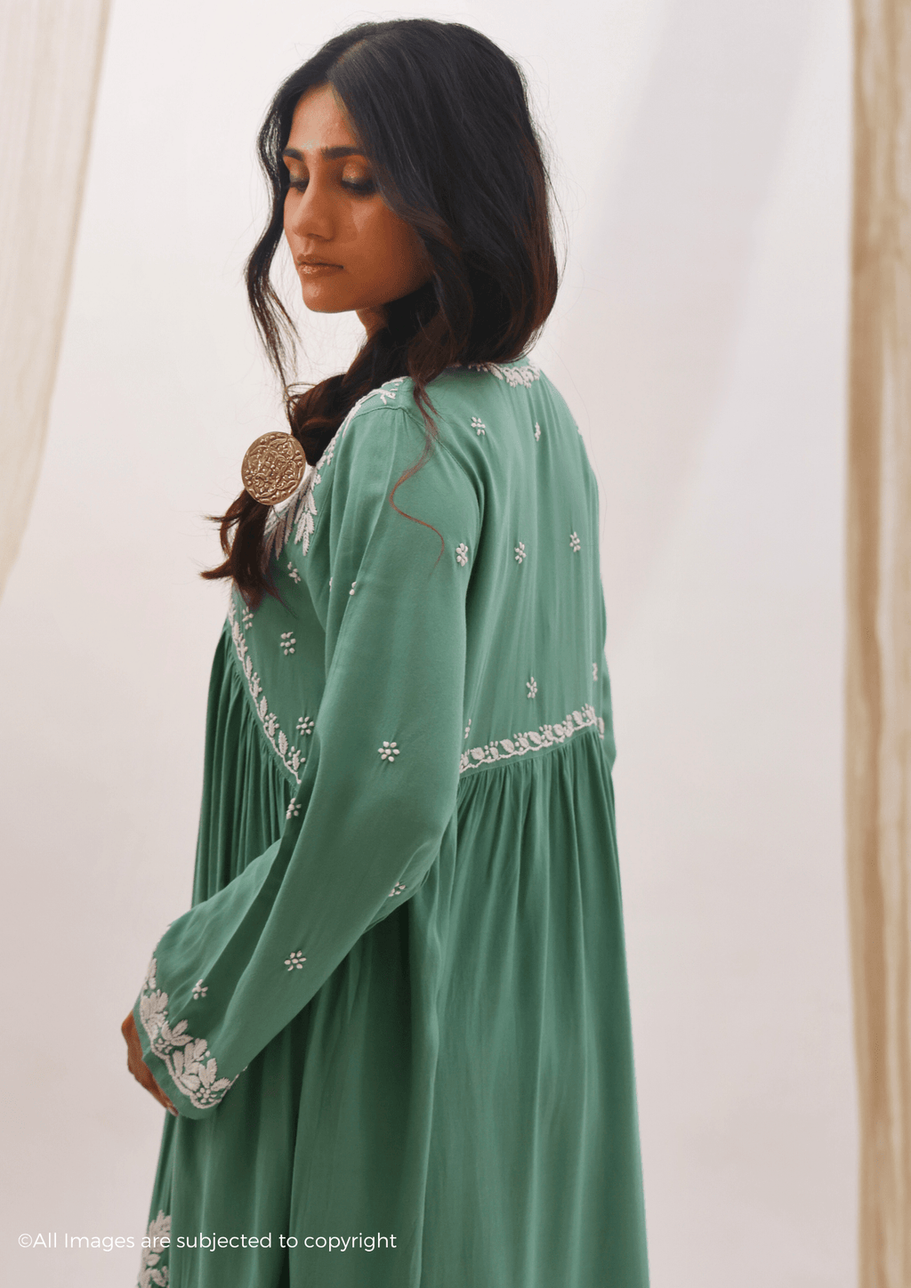 Heer Handcrafted Chikankari Suit Set