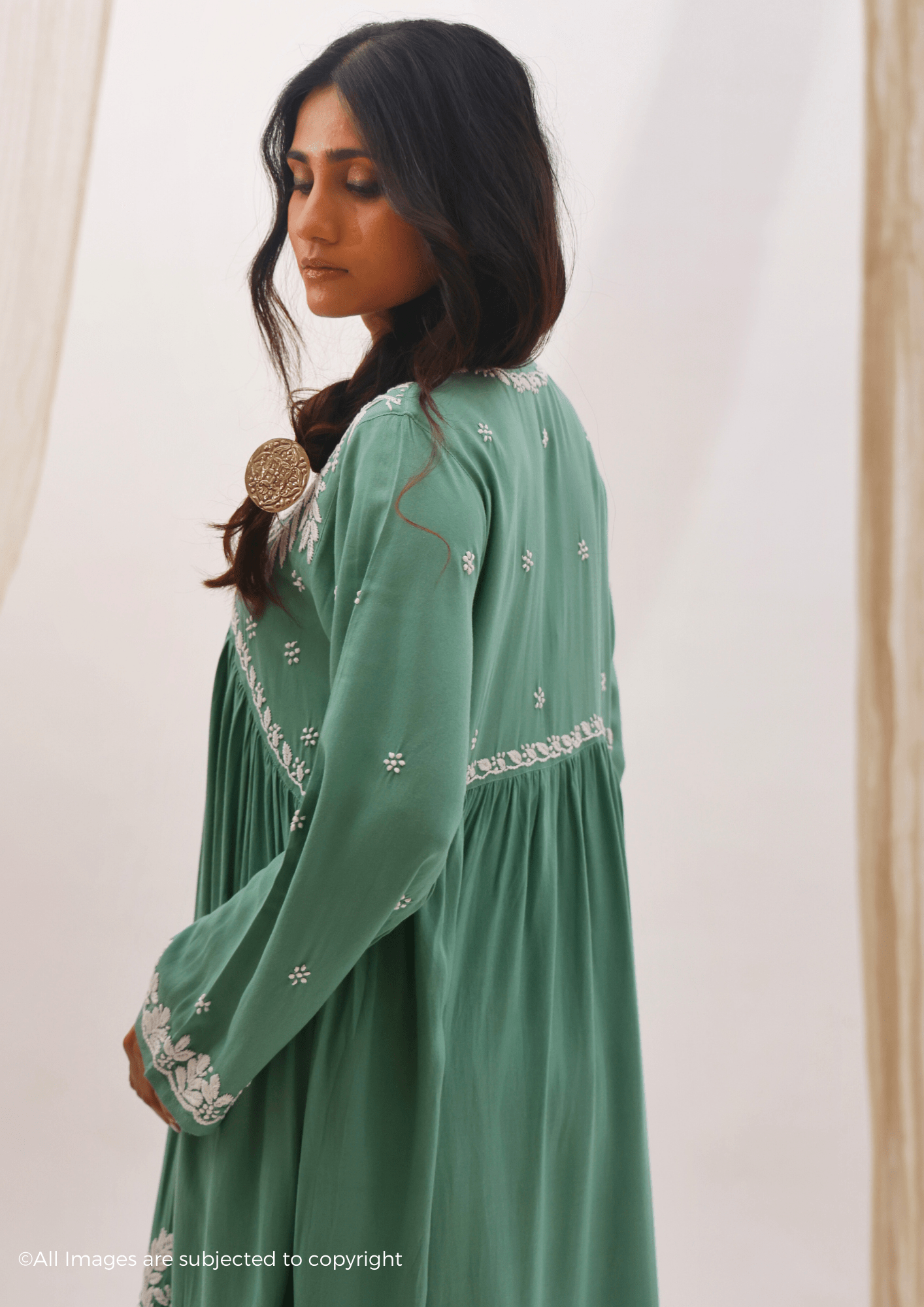 Heer Handcrafted Chikankari Suit Set