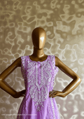 Handcrafted Chikankari Mul Cotton Cut Sleeves Kurta