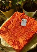 Hues of Sunset Zaina Chikankari Gown