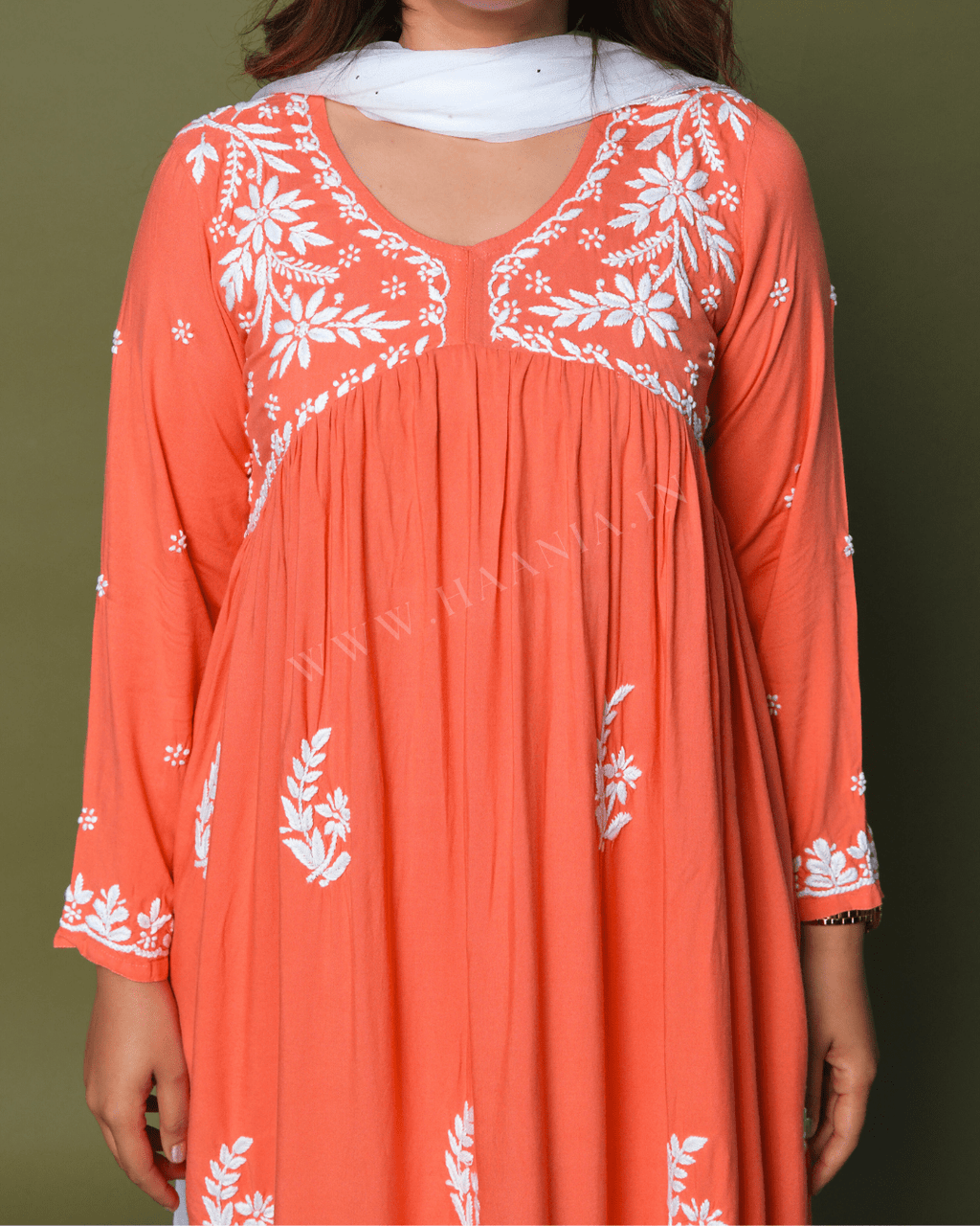 Heer Handcrafted Chikankari Suit Set